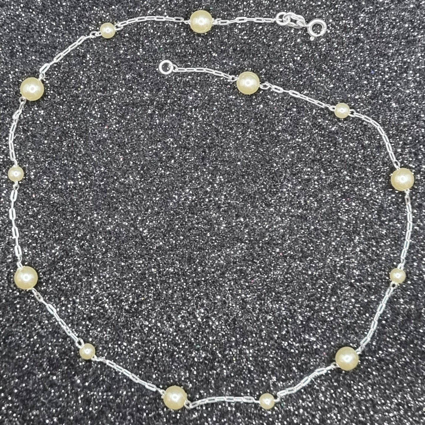 Colar Choker Perola Mista P e M