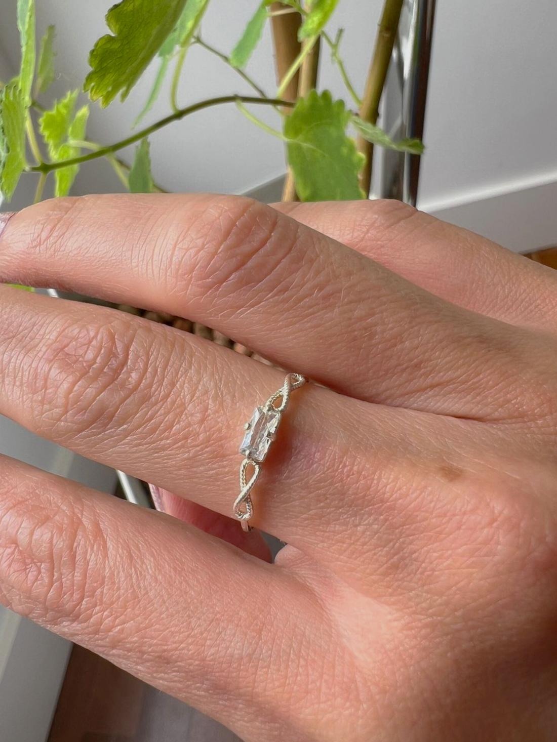 Anel Infinito com Cristal Swarovski