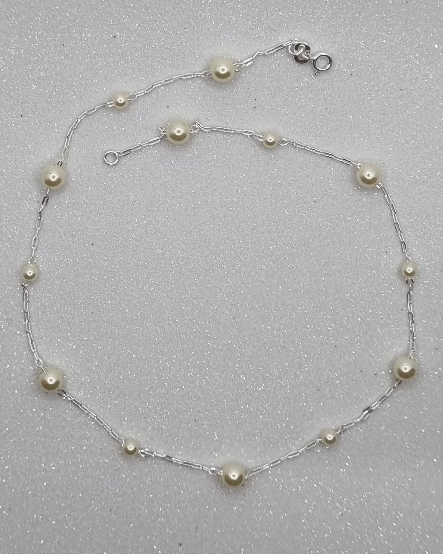 Colar Choker Perola Mista P e M
